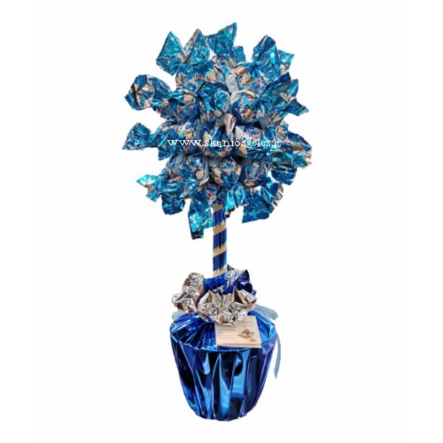 Mėlynas - saldainių medis Skanios gėlės