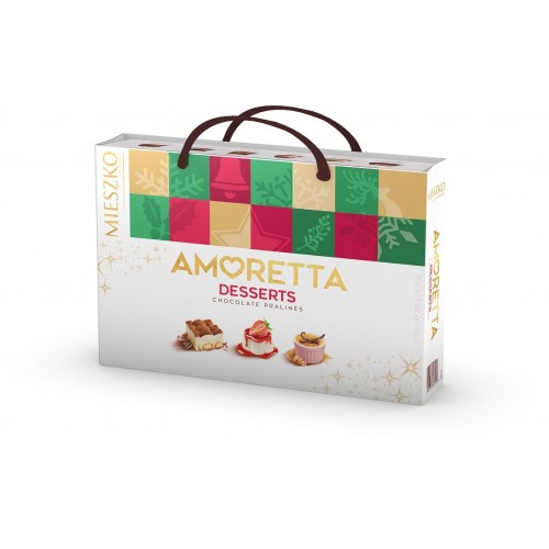 Amoretta Desserts 276 g - šokoladiniai saldainiai Mieszko